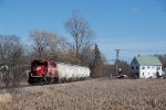 CP 2279 Leads the Cement Shuttle Toward Lovejoy St. 